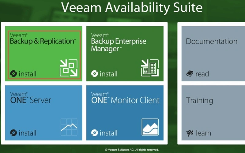 نرم افزار Veeam Availability Suite 8.0 نرم افزار Veeam Availability Suite 8.0