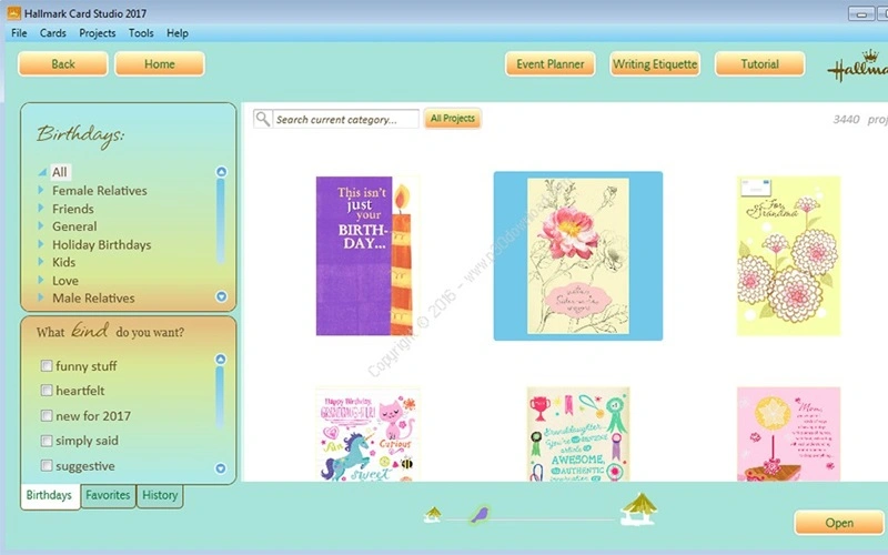 نرم افزار Hallmark Card Studio 2018 Deluxe v19.0.0.11 نرم افزار Hallmark Card Studio 2018 Deluxe v19.0.0.11