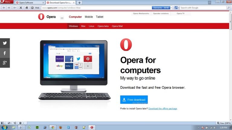 نرم افزار Opera 48.0.2685.52