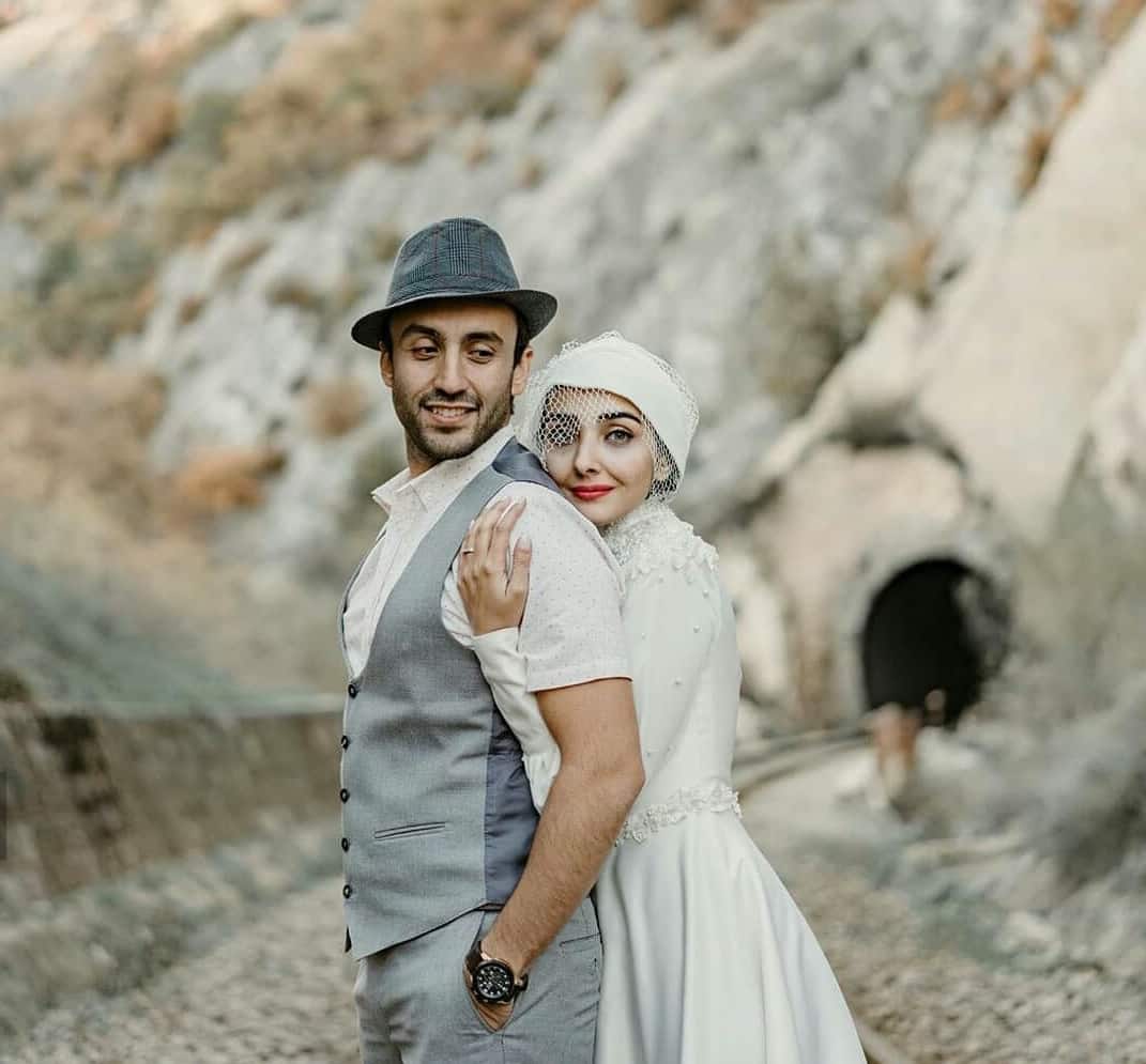 عکسهای زیبا از پویان گنجی و همسرش