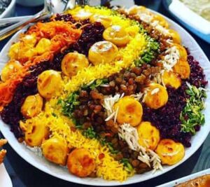 طرز تهیه مرصع پلو