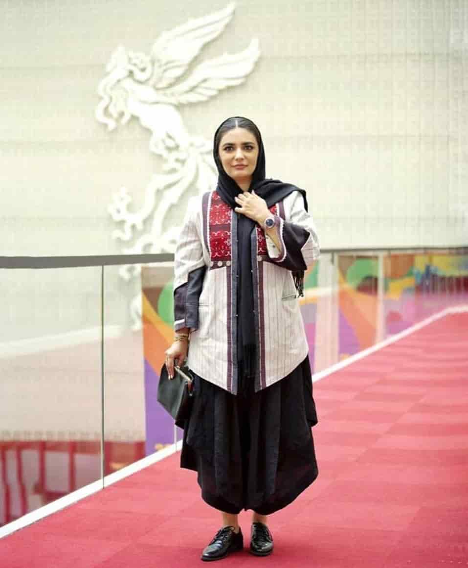 استایل لیندا کیانی در جشنواره جهانی فجر - مد و لباس