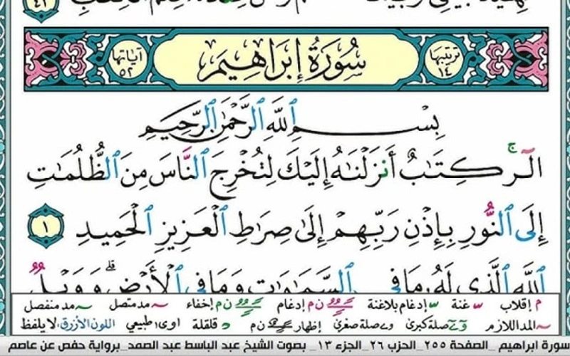 سوره ابراهیم: بررسی فضایل، مفاهیم کلیدی و پیامهای رهاییبخش سوره ابراهیم: بررسی فضایل، مفاهیم کلیدی و پیامهای رهاییبخش