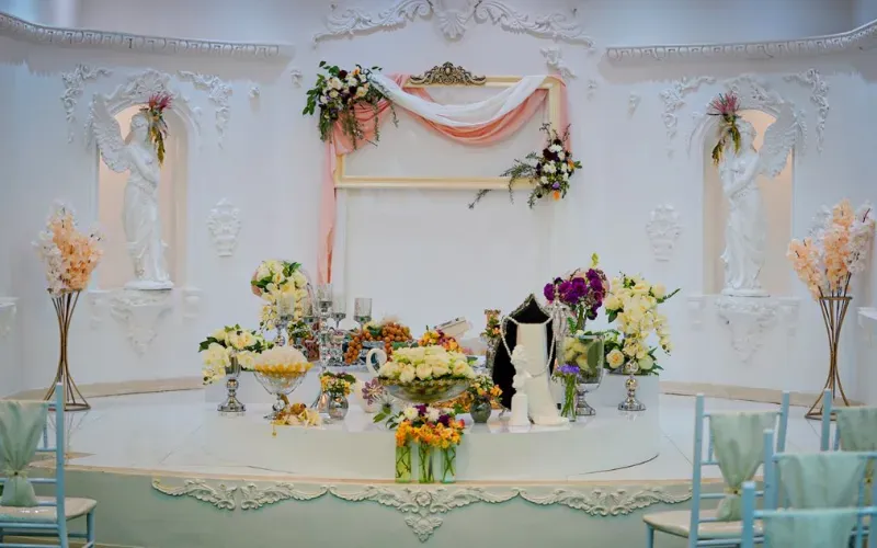 ۵ ویژگی که یک اتاق عقد شیک و مدرن حتماً باید داشته باشد!