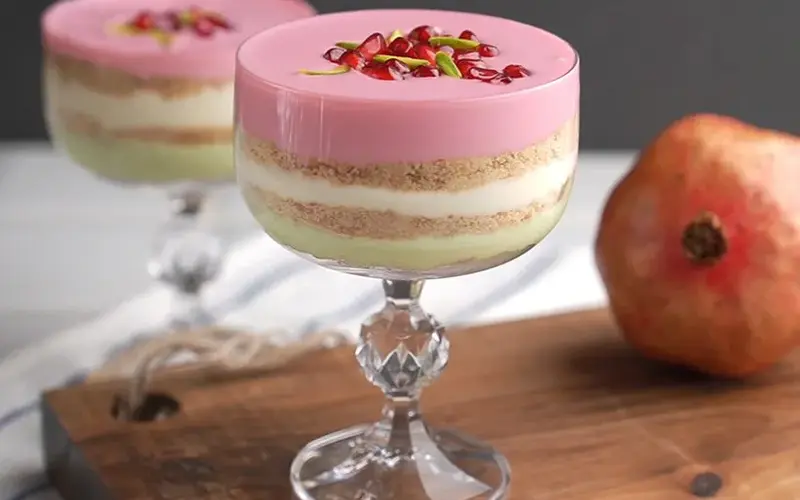 ۱۰ مدل دسر یلدایی جدید و شیک ۱۴۰۴؛ آموزش تصویری و گام‌به‌گام