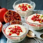 دسر ماست و انار؛ یک میان‌وعده سالم که در ۵ دقیقه آماده می‌شود