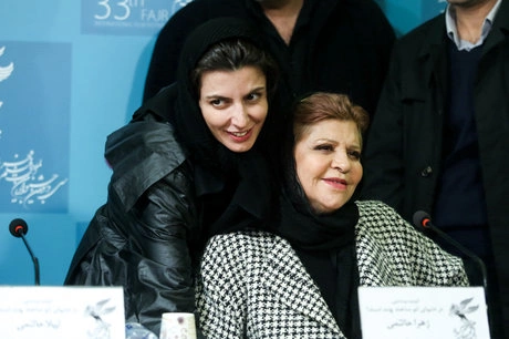 عکس لیلا حاتمی و مادرش