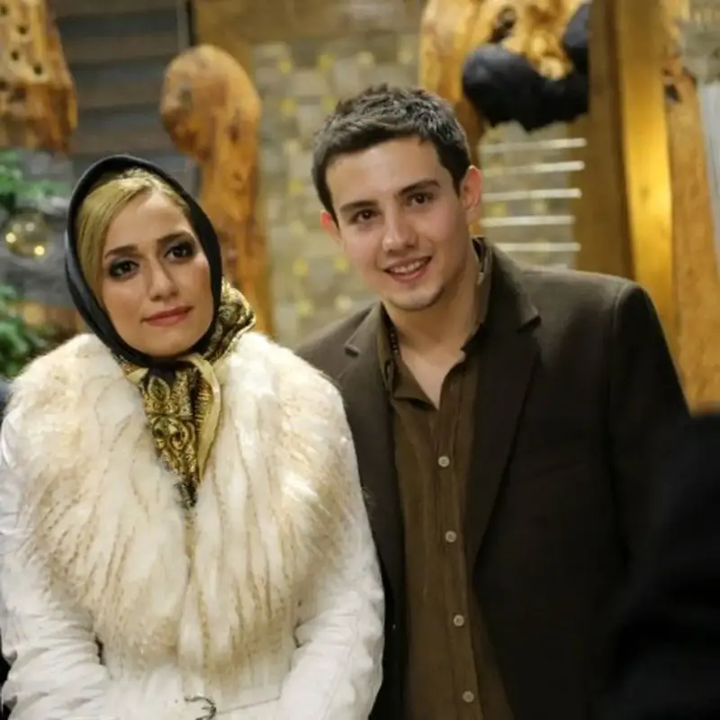 ازدواج امیر کاظمی و همسرش مهتاب محسنی