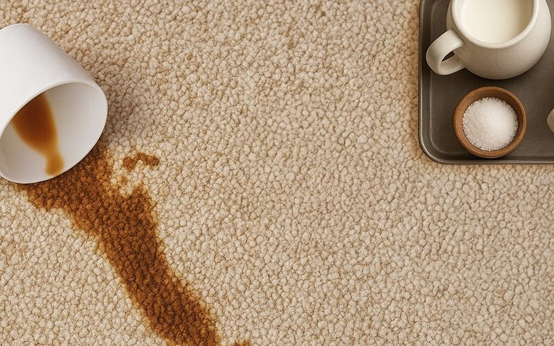 روش‌های پاک کردن انواع لکه (خون، چربی، جوهر) از روی فرش و مبل
