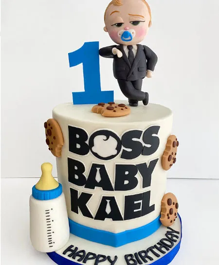 کیک پسرانه بی بی باس Baby Boss